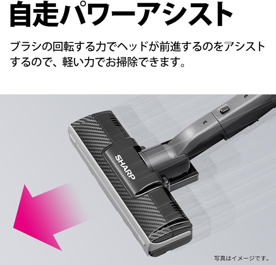 SHARP EC-MS330-N 電気掃除機 SHARP コード式 掃除機 サイクロン クリーナー EC-MS330-N 自走